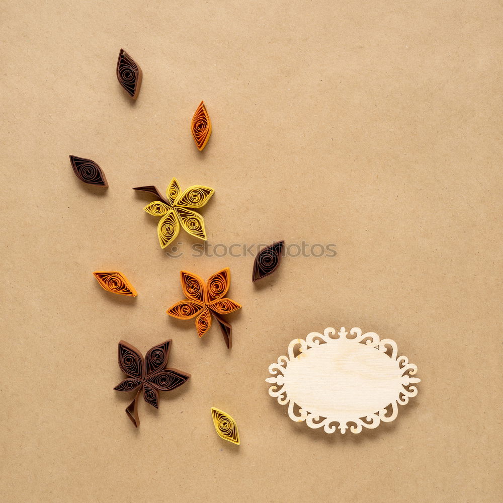 Similar – various dried leaves and flowers