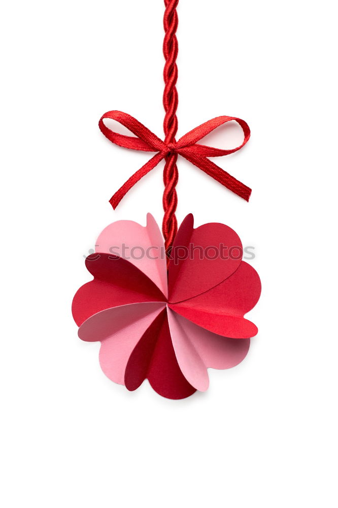 Similar – Image, Stock Photo Red ribbon tied in a bow