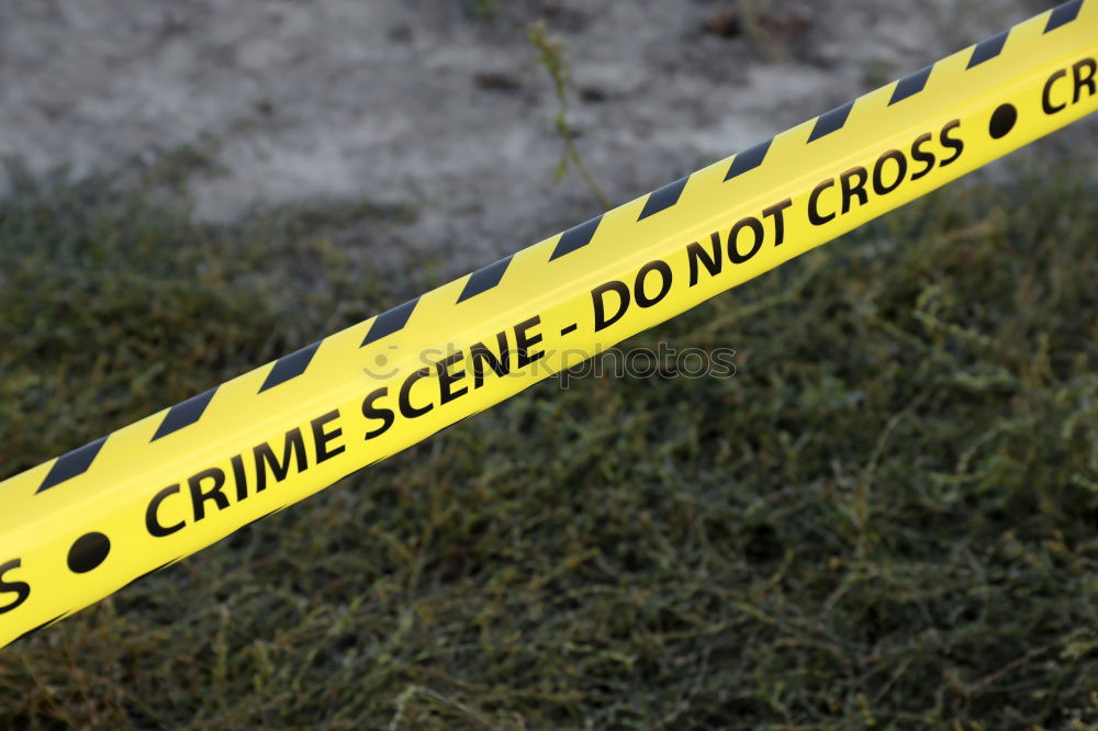 Similar – crime scene do not cross