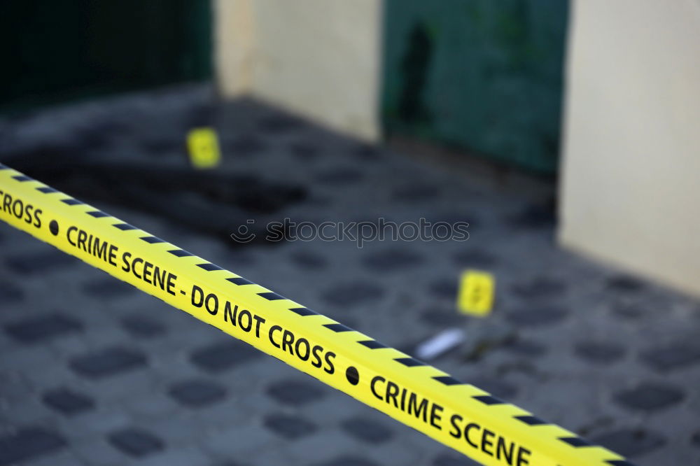 Similar – crime scene do not cross