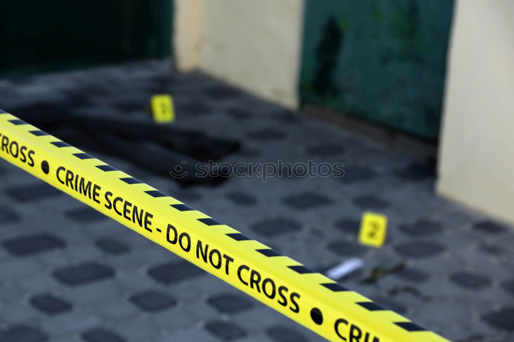 Similar – crime scene do not cross