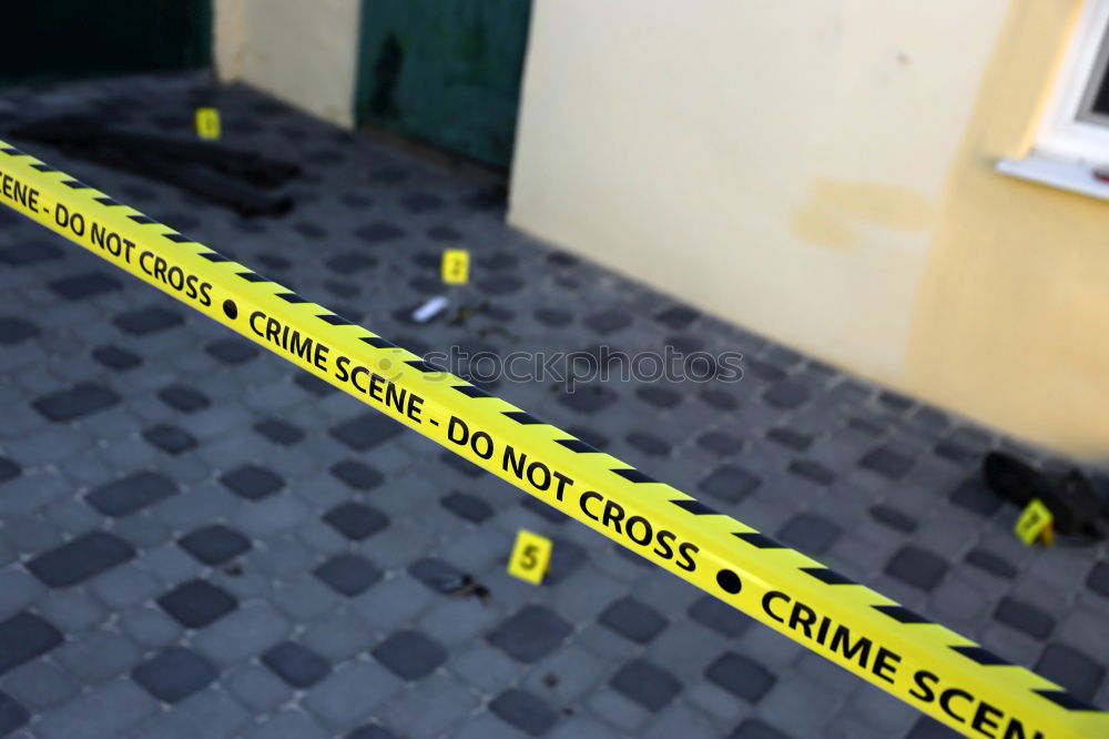 Similar – crime scene do not cross