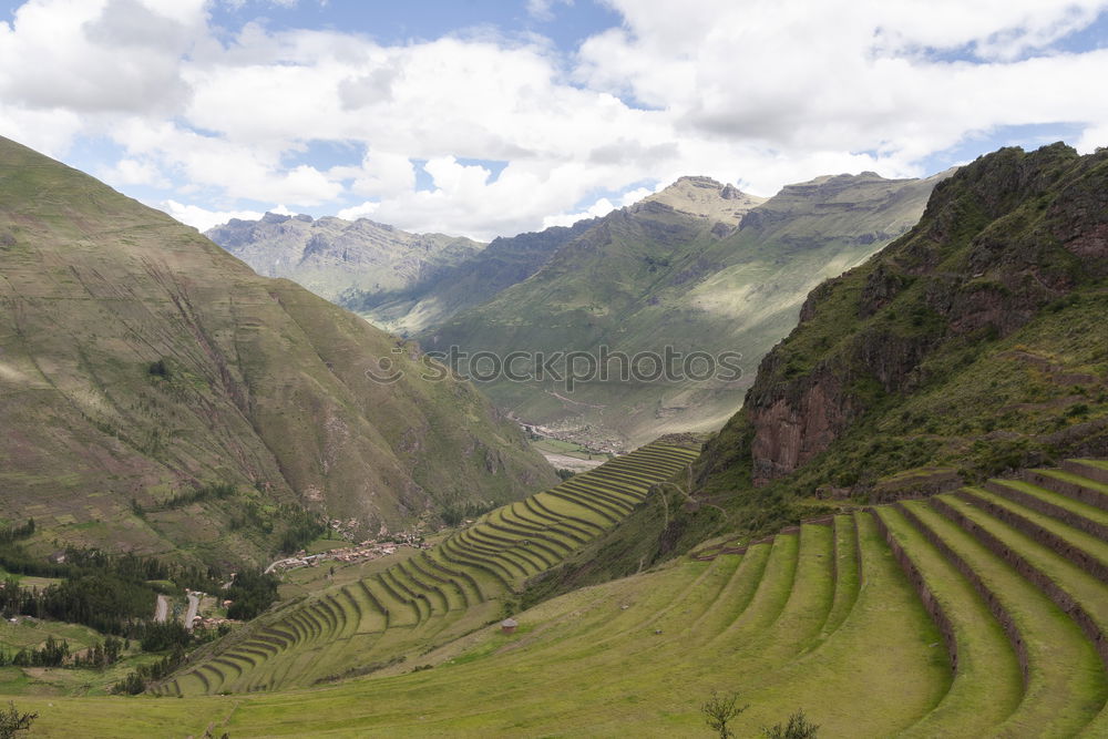 Similar – Image, Stock Photo Inca shrine gardens