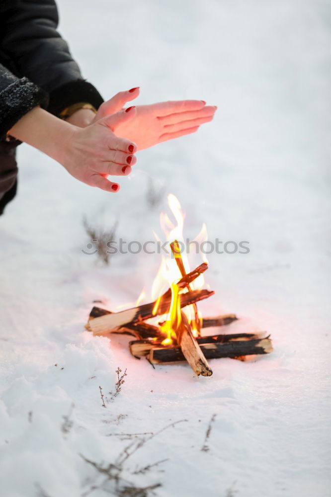 Similar – Image, Stock Photo Male hand pouring hot coffee or tea into enamel cup