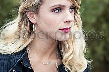 Similar – Image, Stock Photo Skeptical Style Beautiful