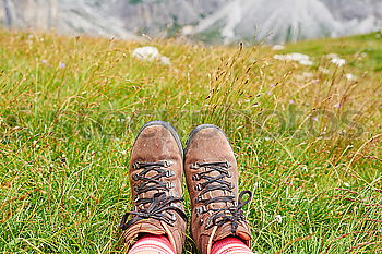 Similar – Image, Stock Photo hiking time