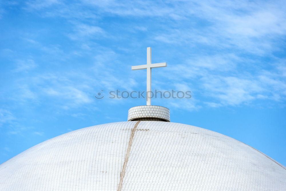 Similar – Image, Stock Photo Skywards Monument Deities