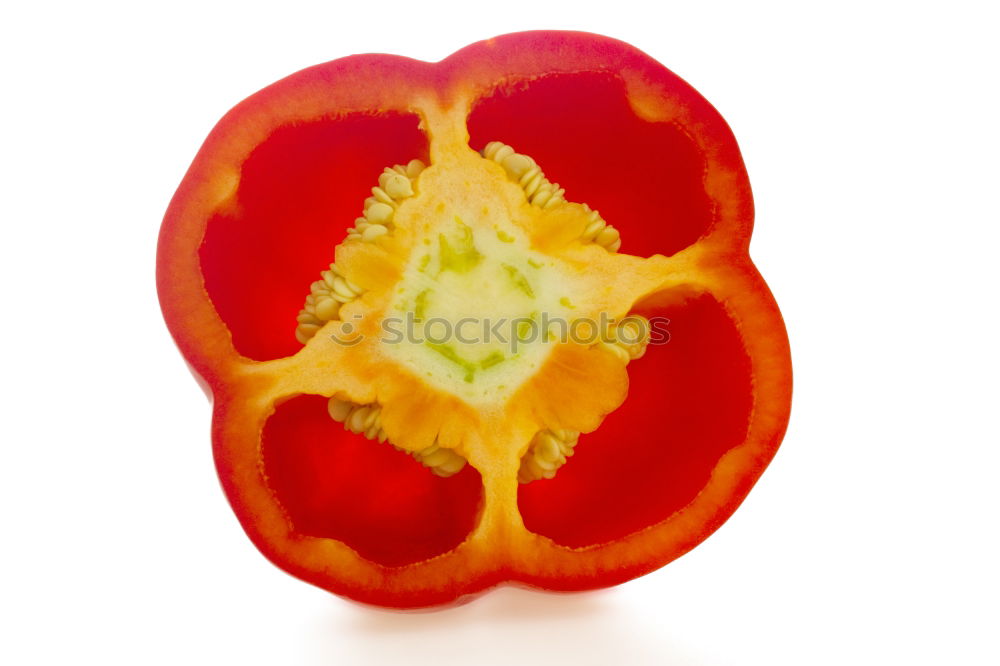 Similar – Image, Stock Photo paprika… 2 Pepper Red