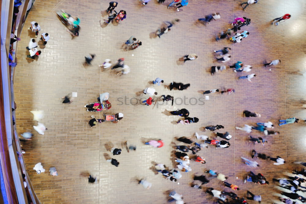 Similar – Image, Stock Photo Queue in front of Eiffel Tower II