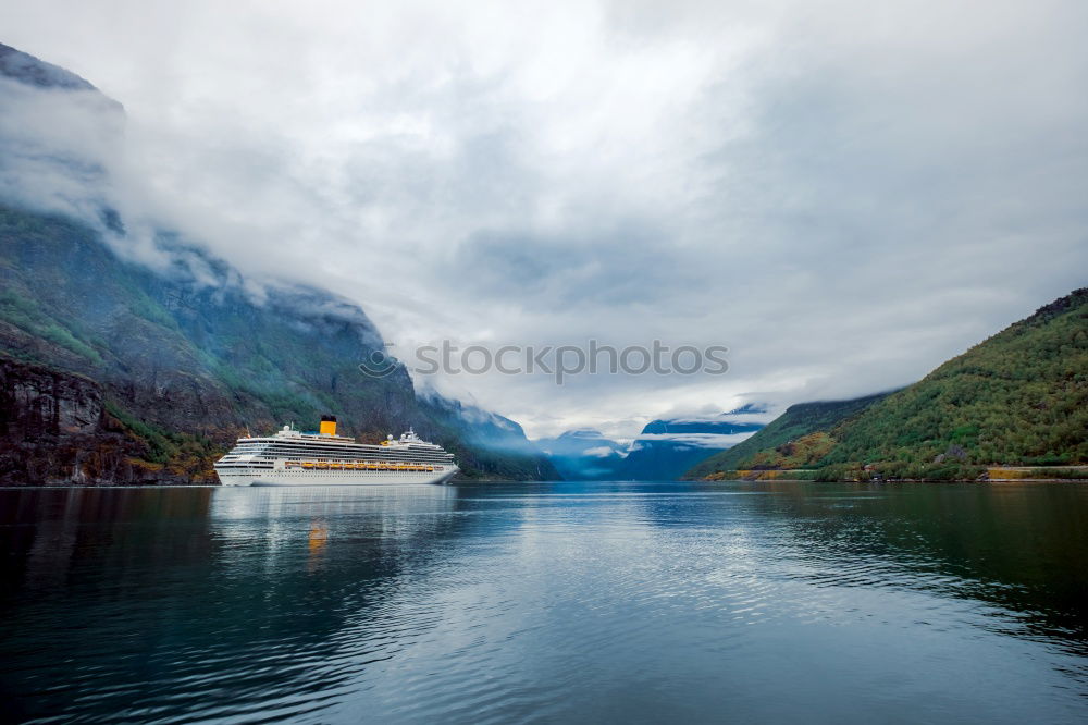 Similar – View of the Geirangerfjord