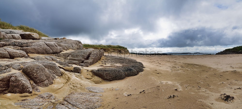 Similar – Image, Stock Photo Clachtoll Beach and campsite in Scotland