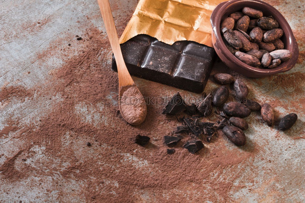 Similar – Image, Stock Photo chocolate ice cream with nuts