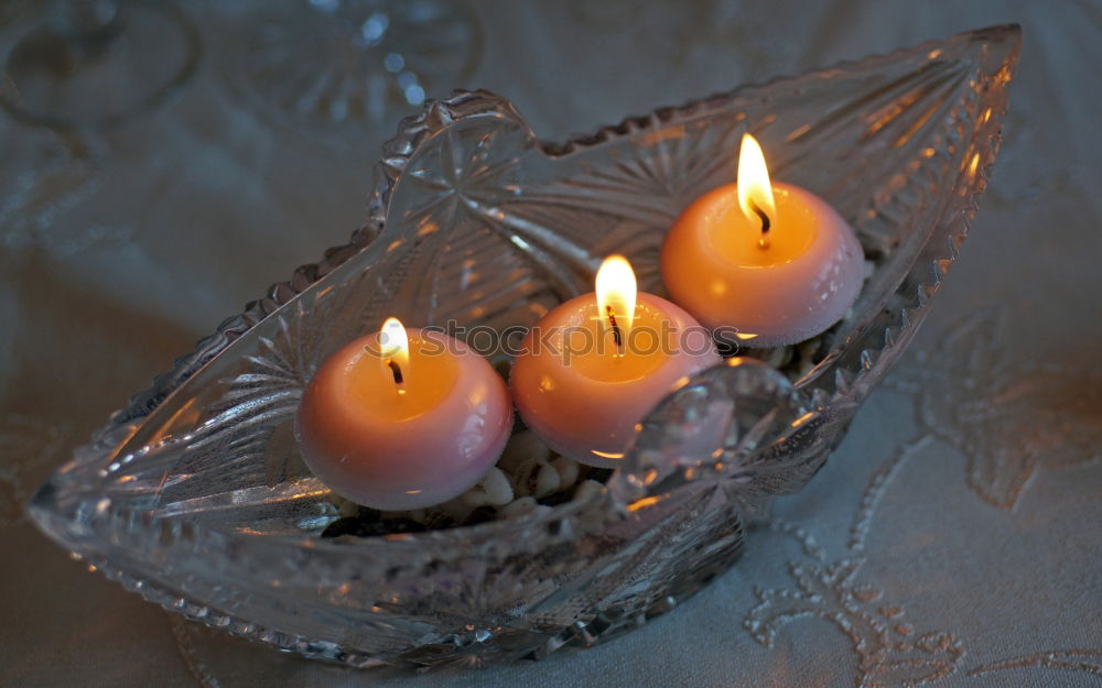 Image, Stock Photo Six candles Lighting Egg