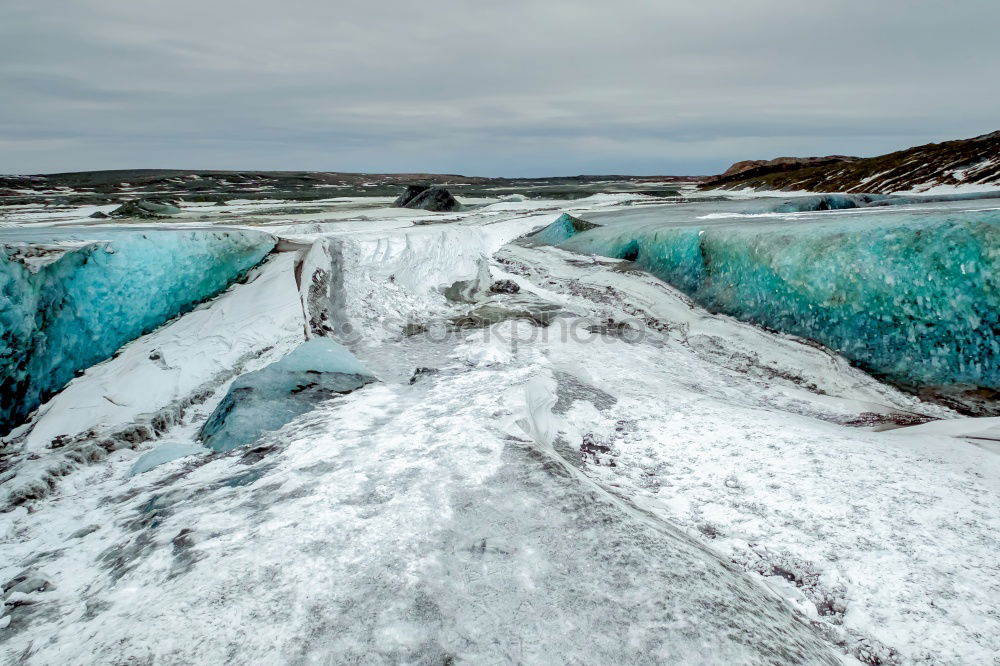 Similar – Image, Stock Photo Landscape of mountains and glaciers