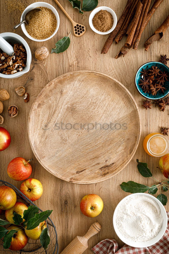 Similar – Image, Stock Photo Spices and oil on table