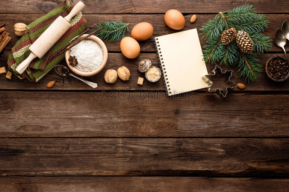 Similar – Image, Stock Photo Cooking ingredients for chestnut soup