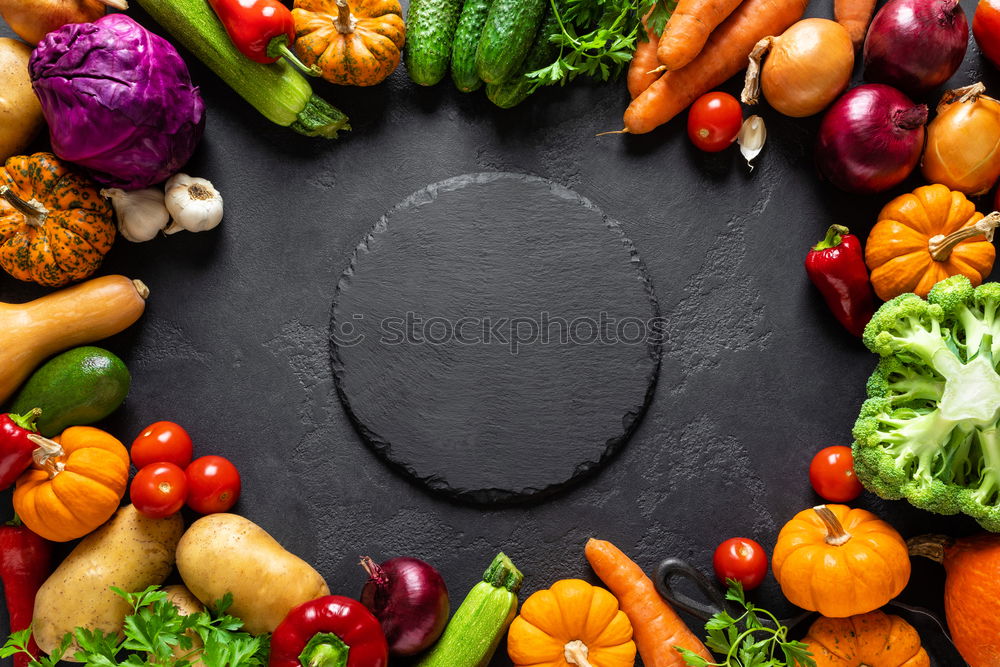 Similar – Cooking ingredients and utensils on table