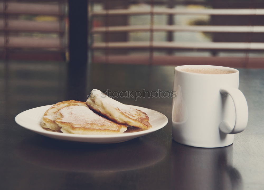 Similar – Image, Stock Photo breakfast leftovers