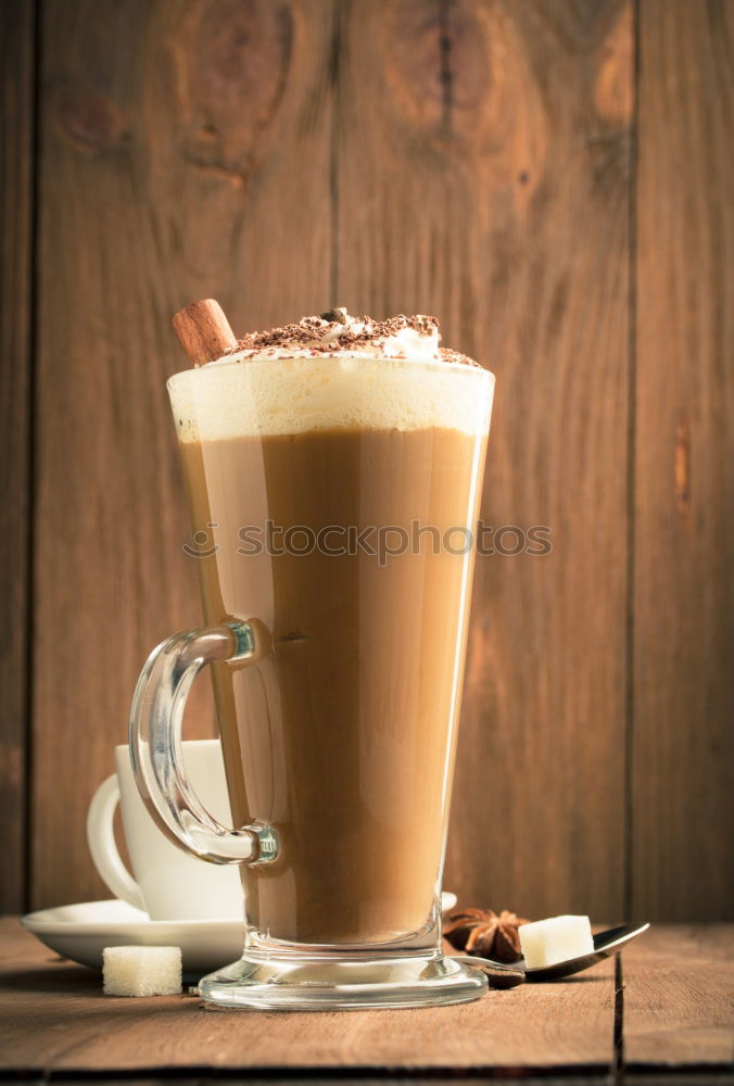 Similar – Image, Stock Photo Breakfast with hot chocolate and traditional sweets