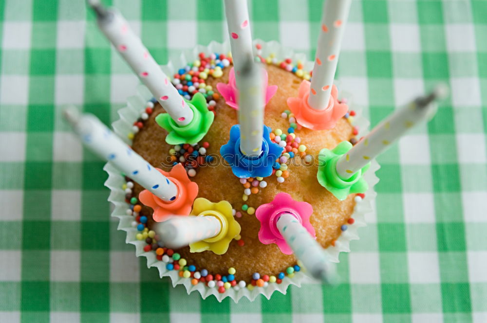 Similar – party Candle Cake