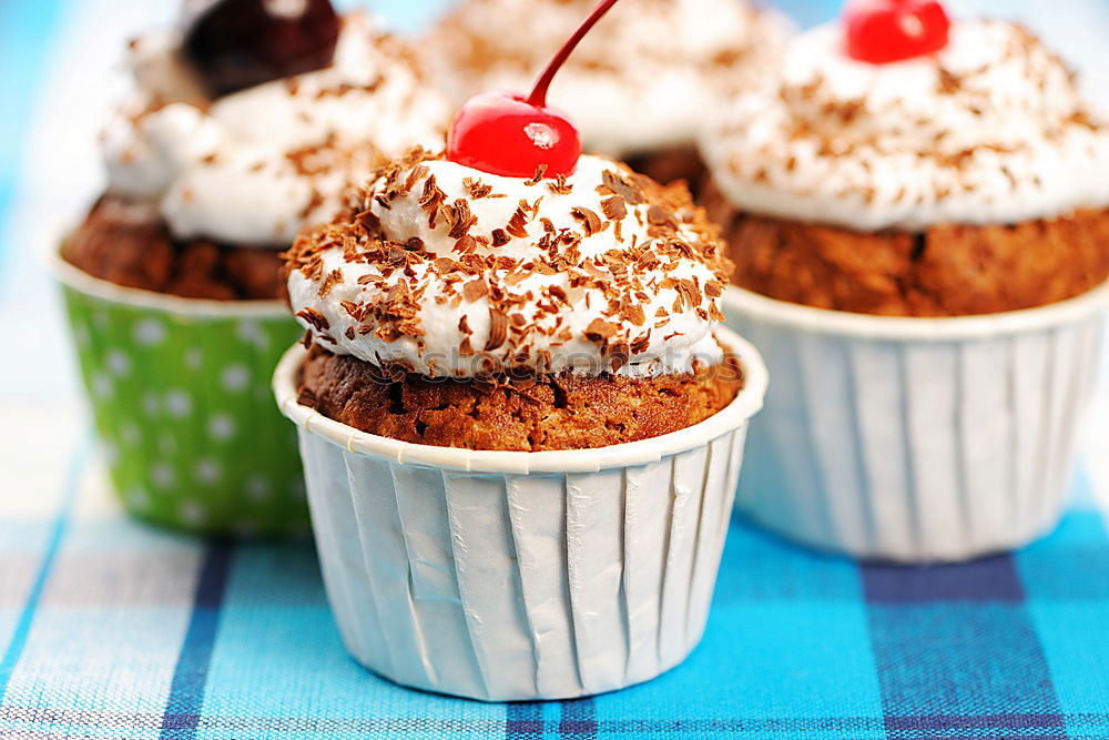 Image, Stock Photo muffins Muffin Cake