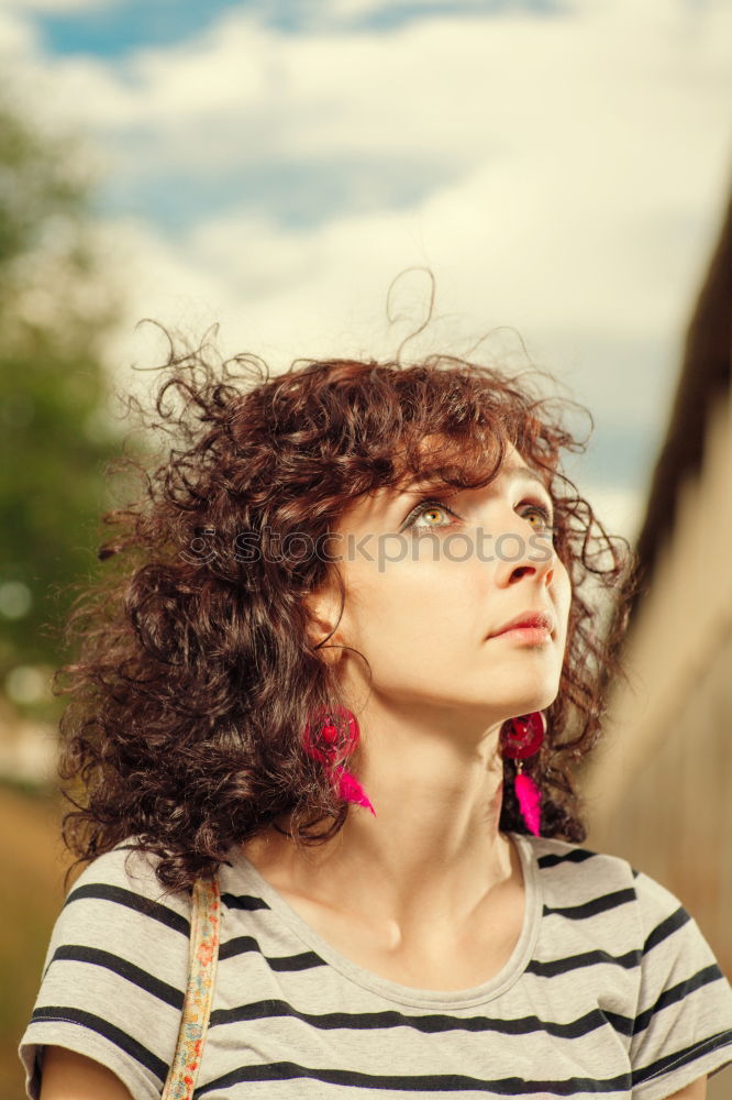 Similar – Image, Stock Photo Sensual model posing in sunlight