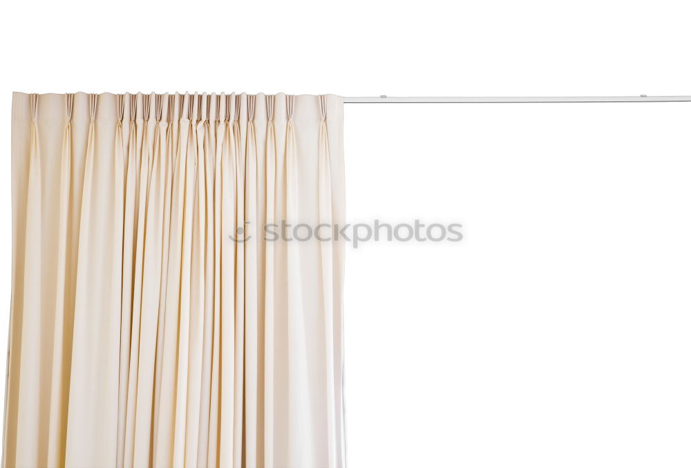 Wedding dress hanging on hanger