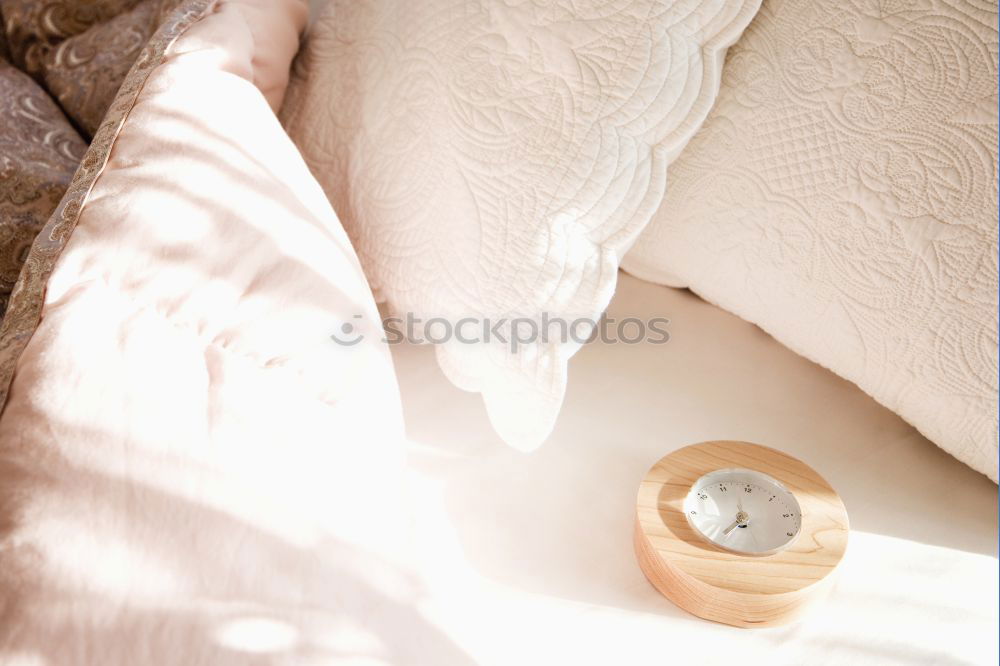 Similar – Image, Stock Photo Tired dog sleeping on bed under blanket