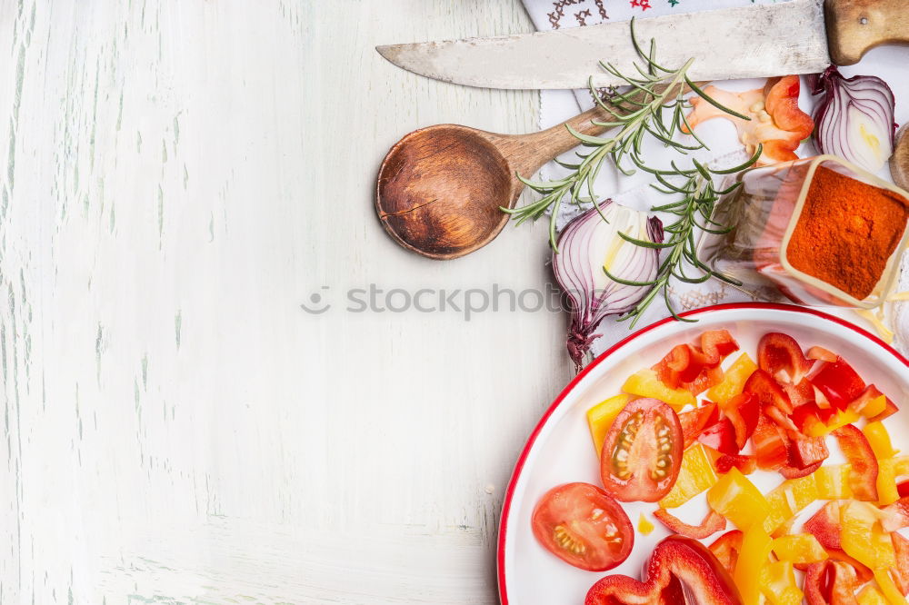 Similar – Image, Stock Photo Pasta gratin with Romanesco cabbage and ham