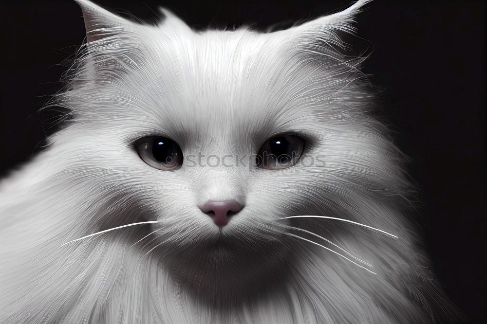 Similar – Image, Stock Photo cat meeting place Animal