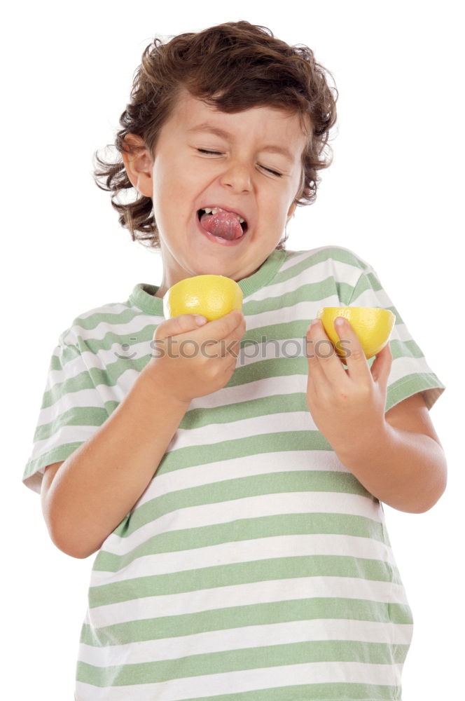 Similar – Boy singing to microphone