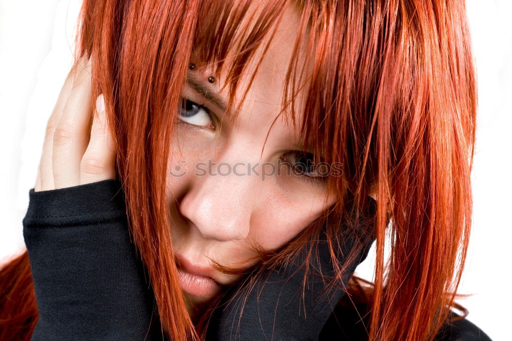 Similar – redhead Red-haired Woman