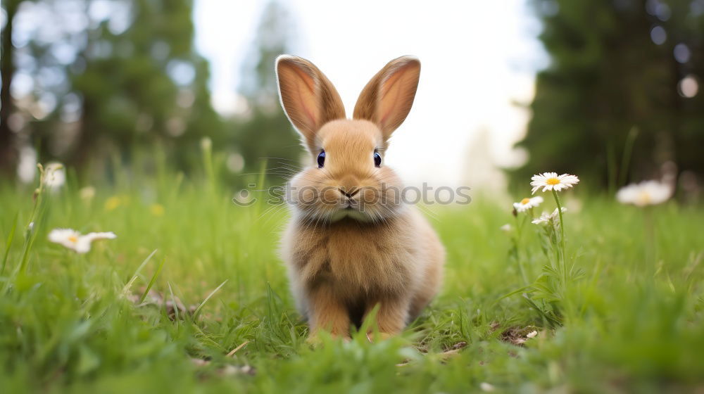 Image, Stock Photo Dwarf rabbit I Nature