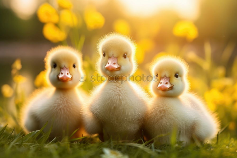 Similar – Image, Stock Photo Teamwork! Flower Chick