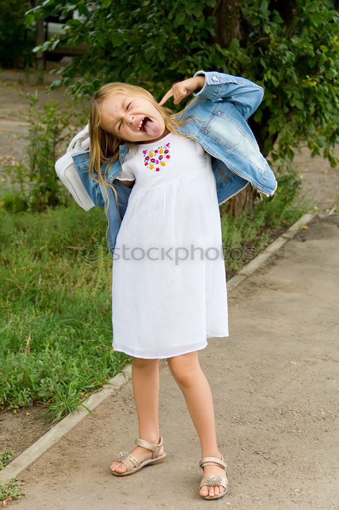 Image, Stock Photo Beautiful girl with vintage look.