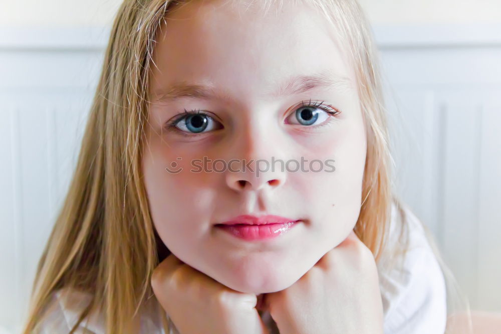 Similar – Image, Stock Photo Starlings forward Girl