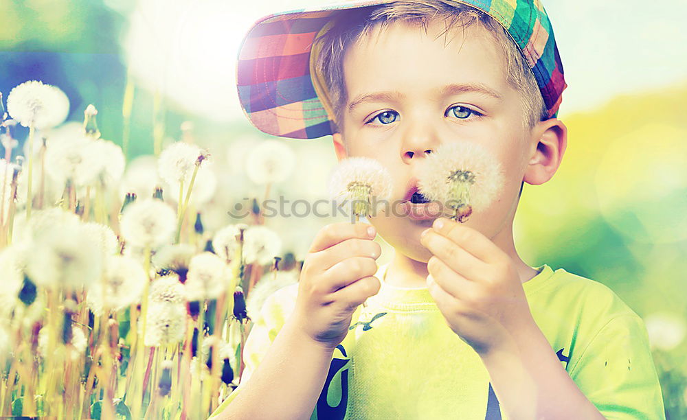 Similar – Image, Stock Photo Happy boy with camera