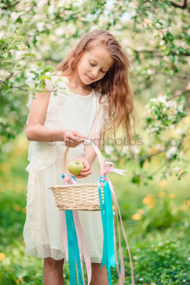 Similar – Image, Stock Photo Flower Girl I Wedding