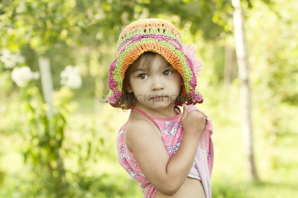 Similar – Image, Stock Photo Little girl smiling