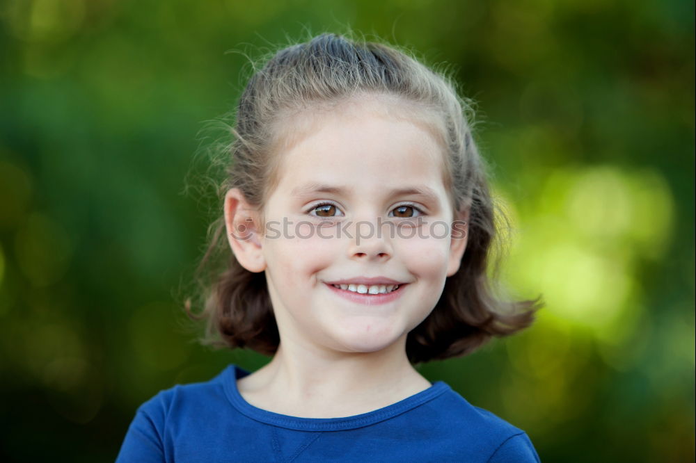 Cute little girl on the park