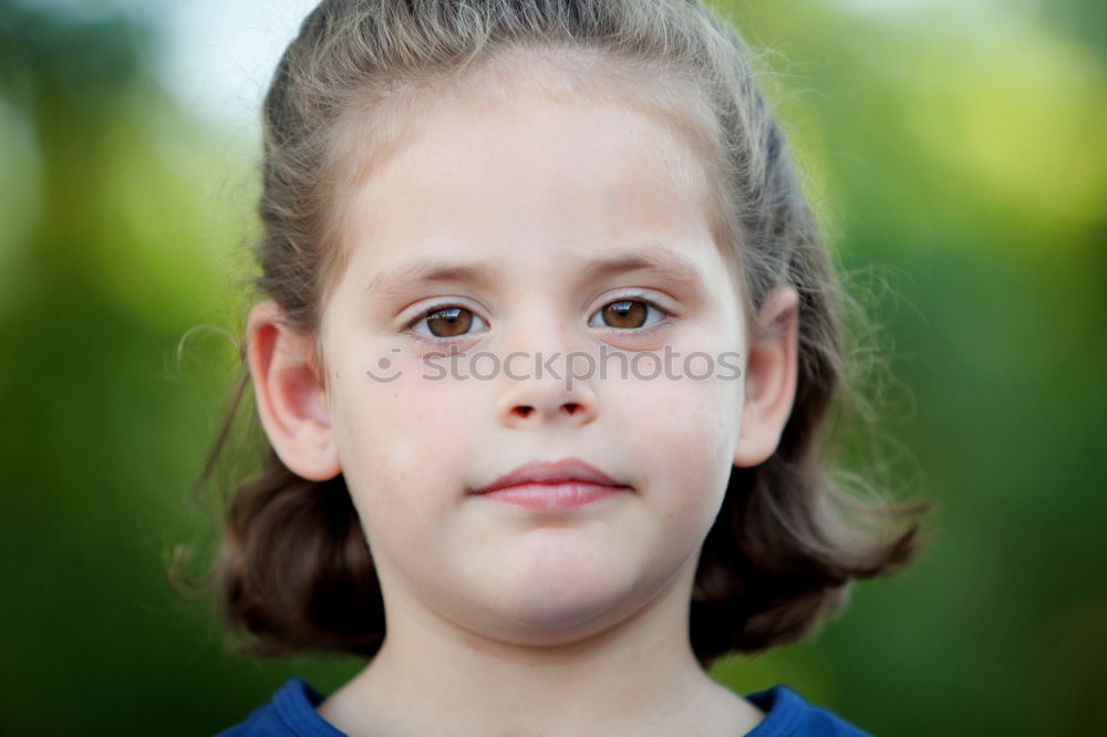 Similar – Cute little girl on the park