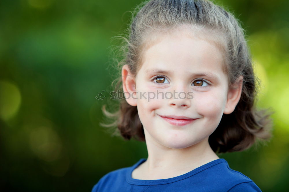 Similar – Cute little girl on the park