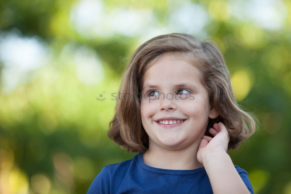 Similar – Cute little girl on the park