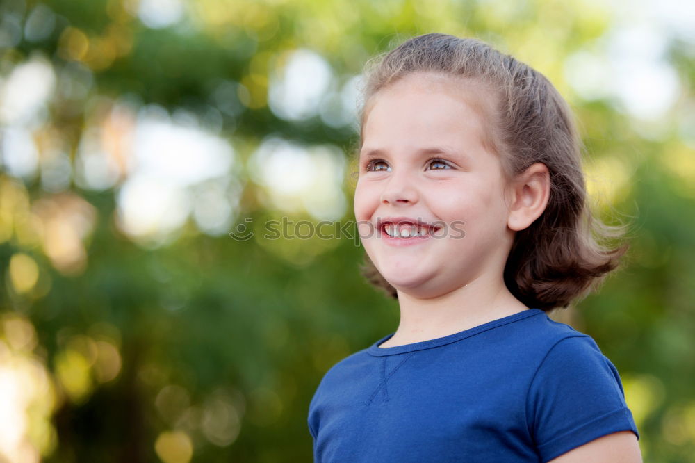 Similar – Cute little girl on the park