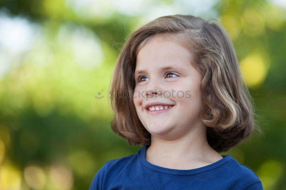 Similar – Cute little girl on the park