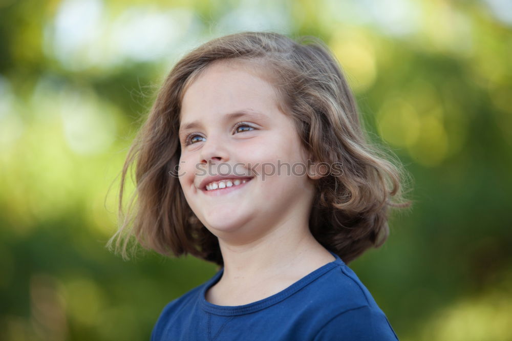 Similar – Cute little girl on the park