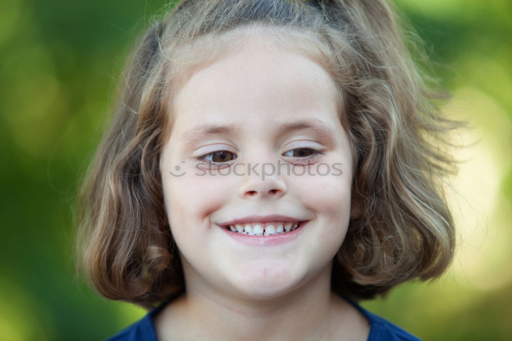 Similar – Cute little girl on the park