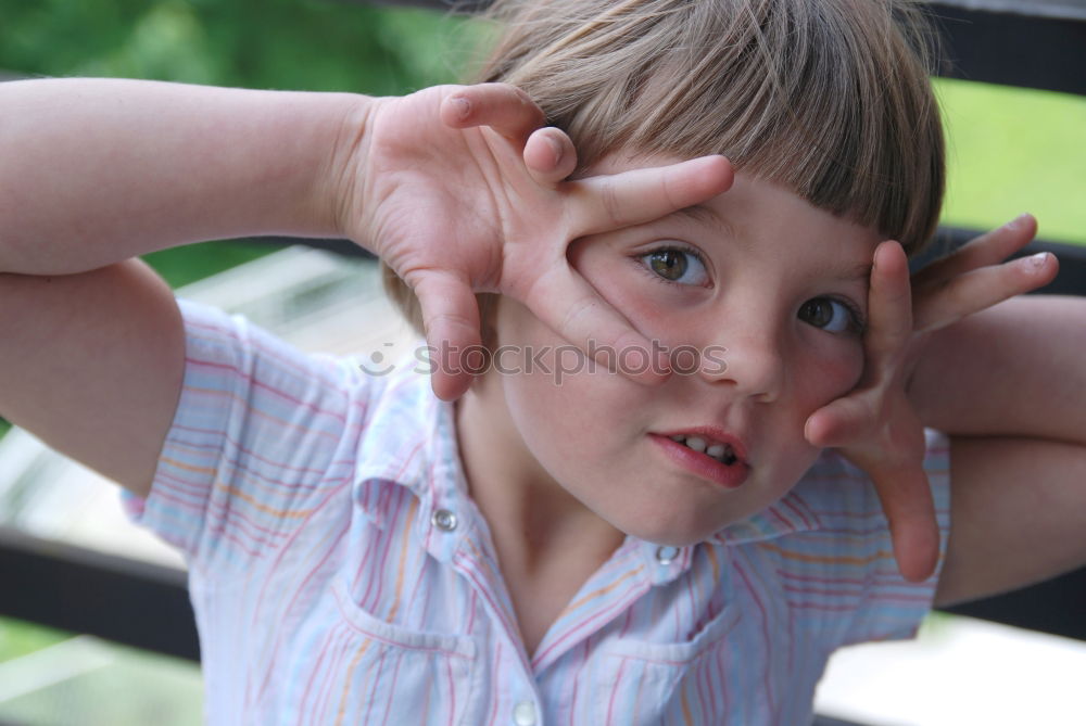 Similar – Image, Stock Photo Finger salad. Girl Child