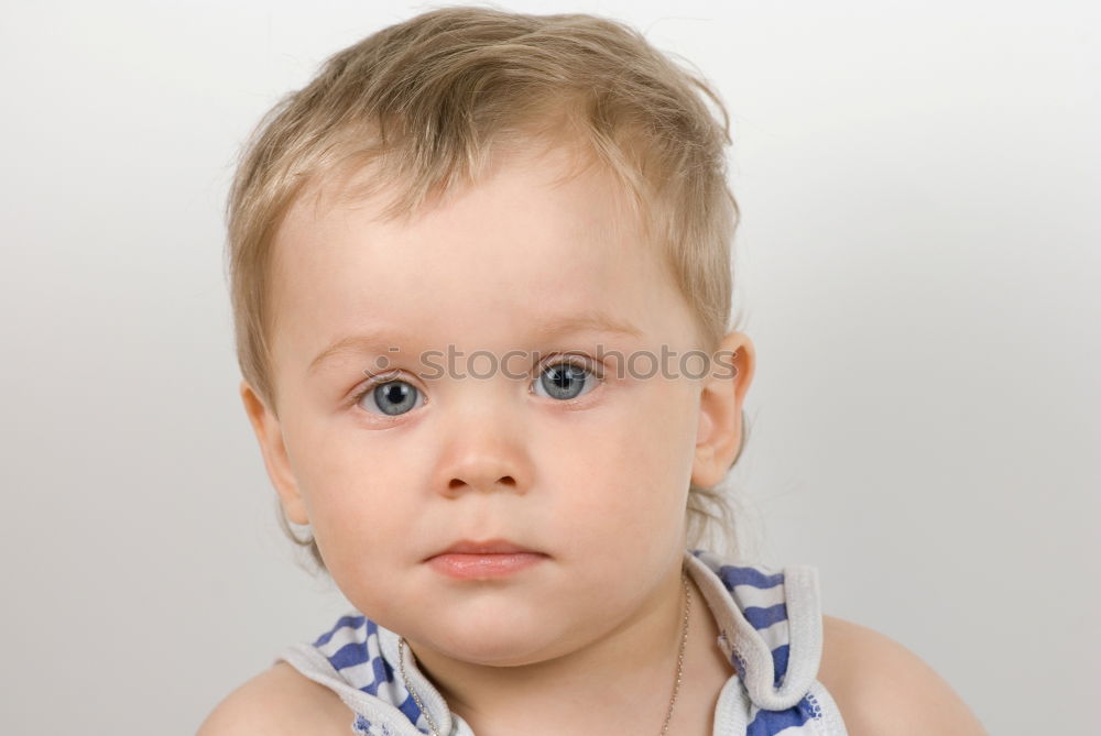 Similar – Image, Stock Photo child Boy (child) Think