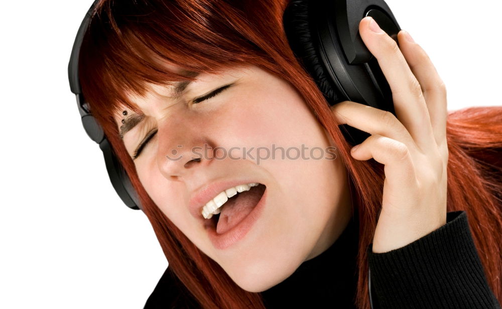 Similar – Image, Stock Photo Vibration | guitar pages. Young woman holding guitar